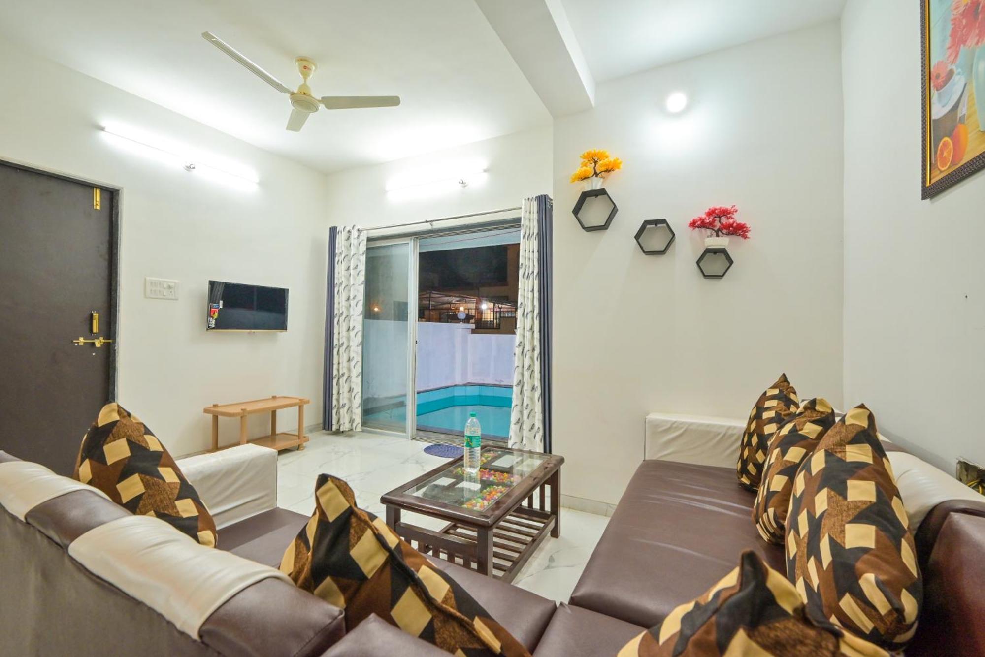 Empyrean Stay Ll 2Bhk Ll Ac Ll Jannat Villa Ll Private Swimming Pool Lonavala Exterior foto